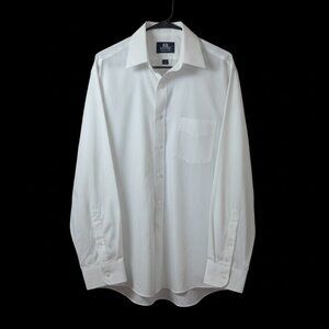 Stafford Mens Wrinkle Free White Dress Shirt 16 35 Long Sleeve Button Down
